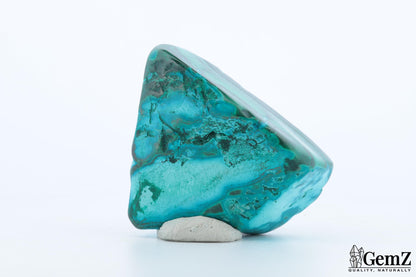 Chrysocolle-Malachite 95g, Éclat Vibrant et Motifs Organiques