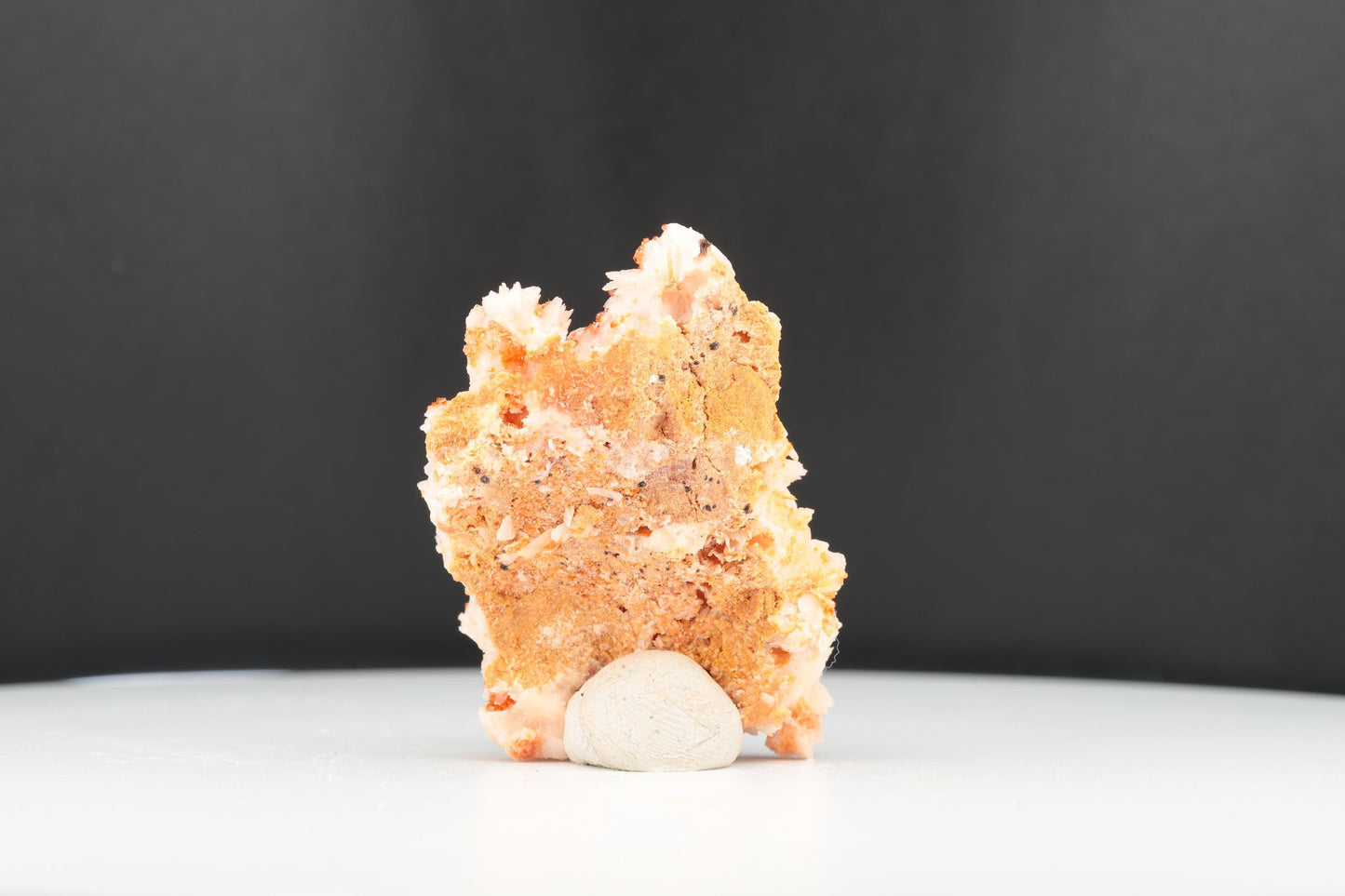 Vanadinite Sur Baryte – Mibladen, Maroc