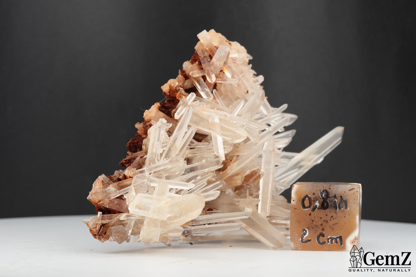 Cristal de roche alpin – Provenance rare : Vizille, France