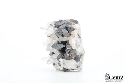 Rare Cassitérite brillante sur quartz cristallisé – 72g !