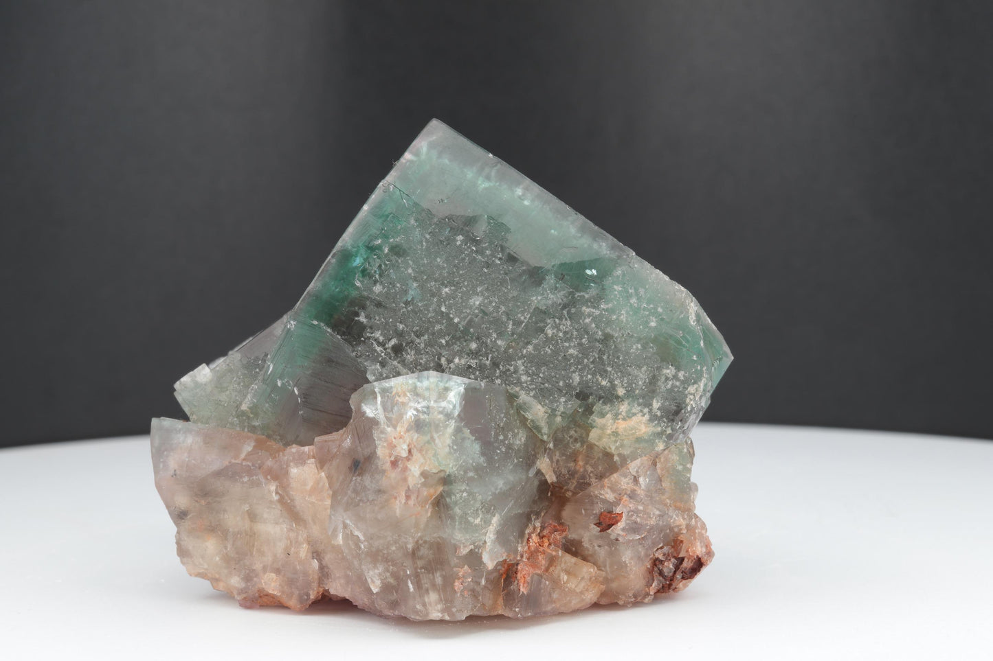 Fluorite Verte et Translucide de la mine Lady Annabella, Angleterre – 170g d’Élégance Naturelle