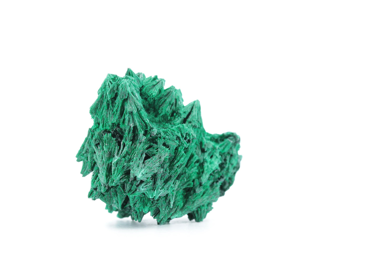 Malachite fibreuse naturelle - 56g - Congo - Spécimen unique de collection