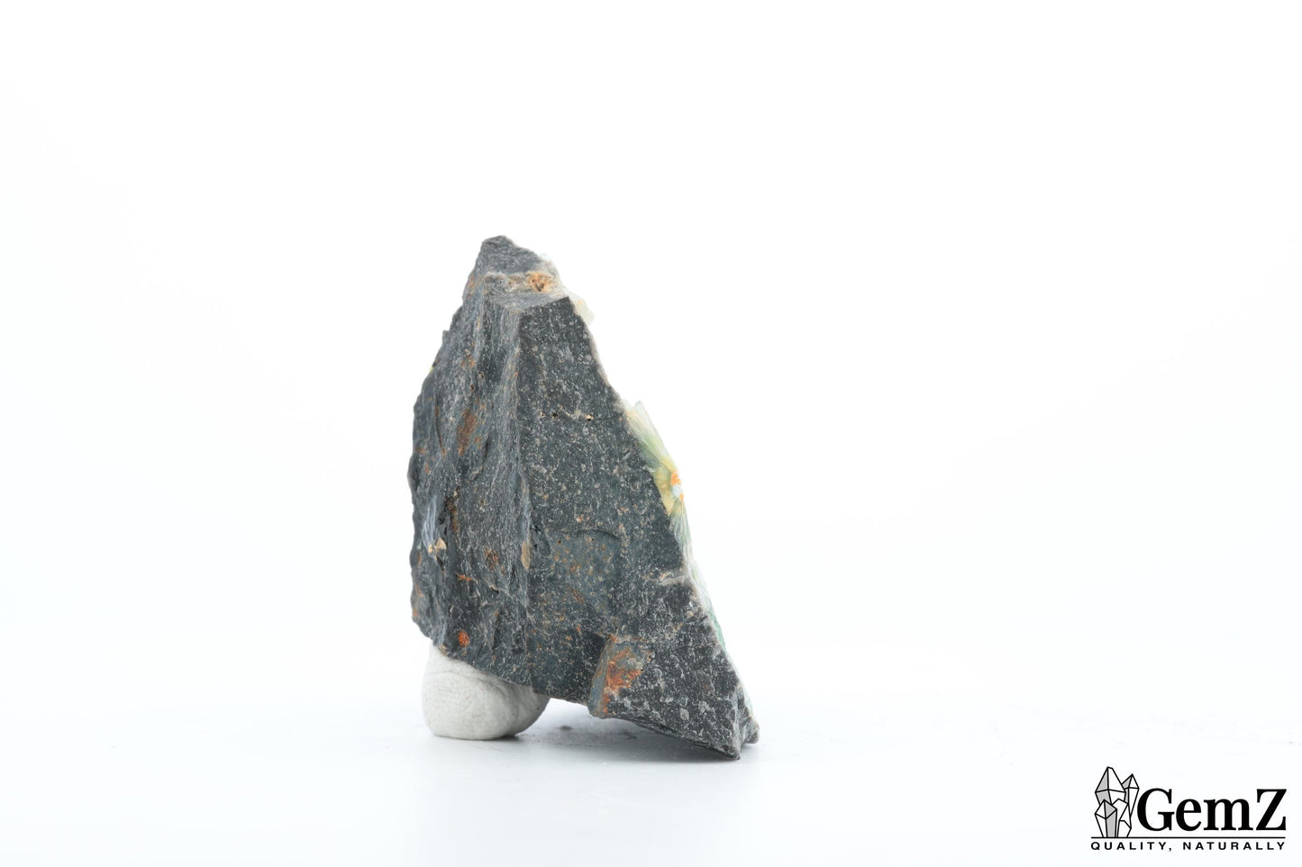 Wavellite verte en rosette - Provenance rare : Mineral Park, Arizona, USA