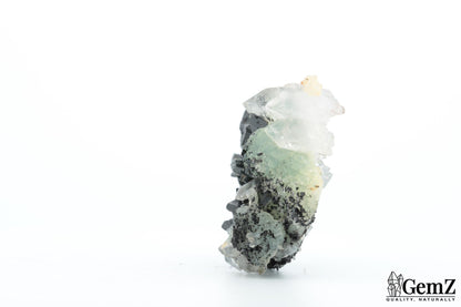 Babingtonite et phrénite sur cristal – Pièce élégante de 42g