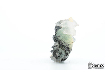 Babingtonite et phrénite sur cristal – Pièce élégante de 42g