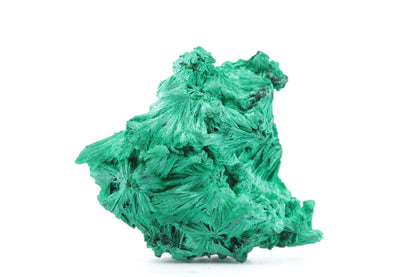 Malachite Fibreuse du Congo – Spécimen Naturel Élégant de 129g