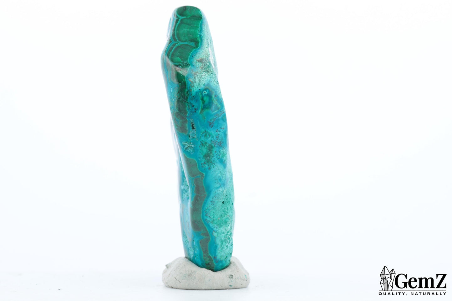 Chrysocolle-Malachite Compacte, 105g, Teintes Vives et Profondes