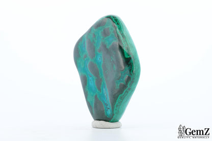 Chrysocolle-Malachite 119g, Éclat Vert Intense et Forme Unique