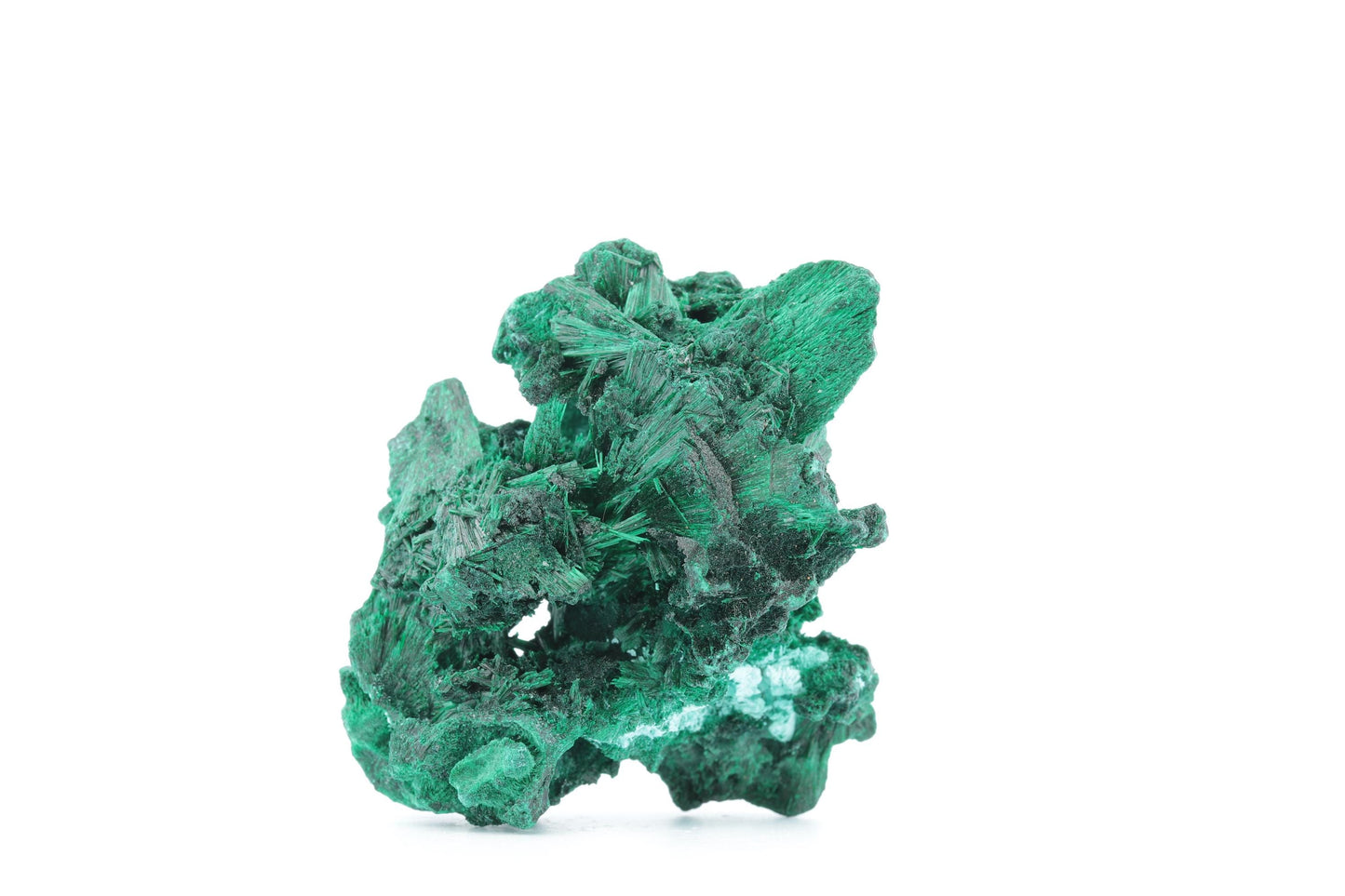 Malachite fibreuse naturelle - 72g - Congo - Pièce unique pour collectionneurs