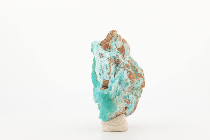 Hémimorphite naturelle du Congo – Bleu profond, Cristaux en texture brute, 81,6 g