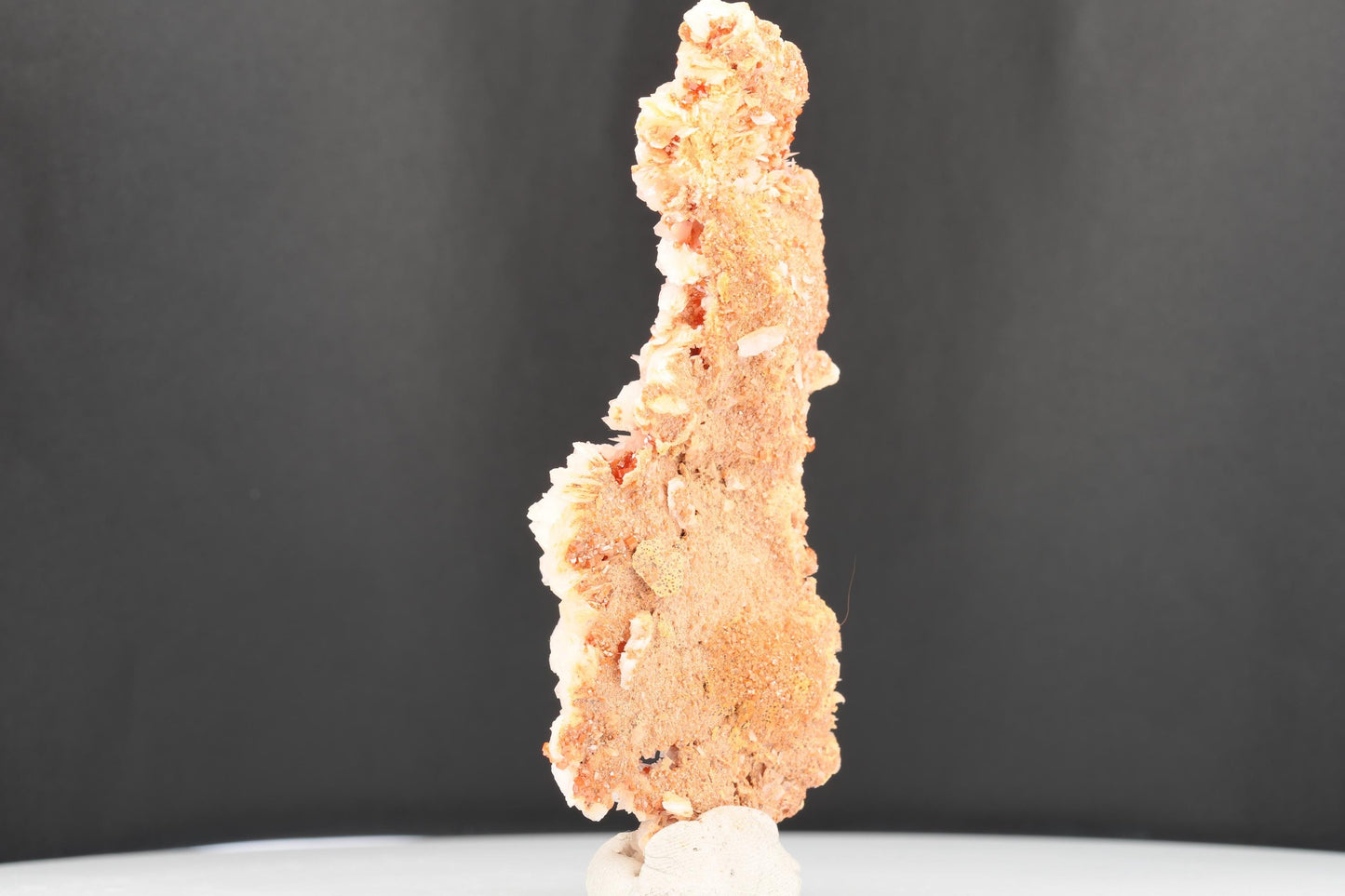 Vanadinite Sur Baryte – Mibladen, Maroc