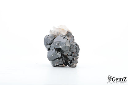 Rare ! Cassitérite brillante sur quartz – 51g !