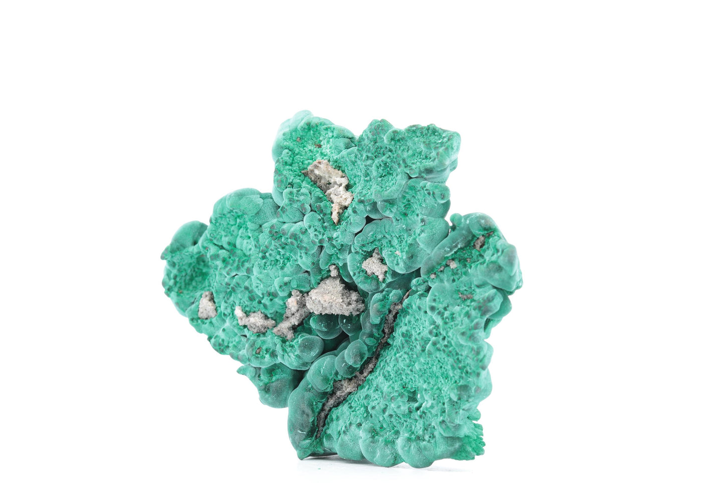 Malachite botryoïdale brute - 97g - Congo - Spécimen unique pour collectionneurs