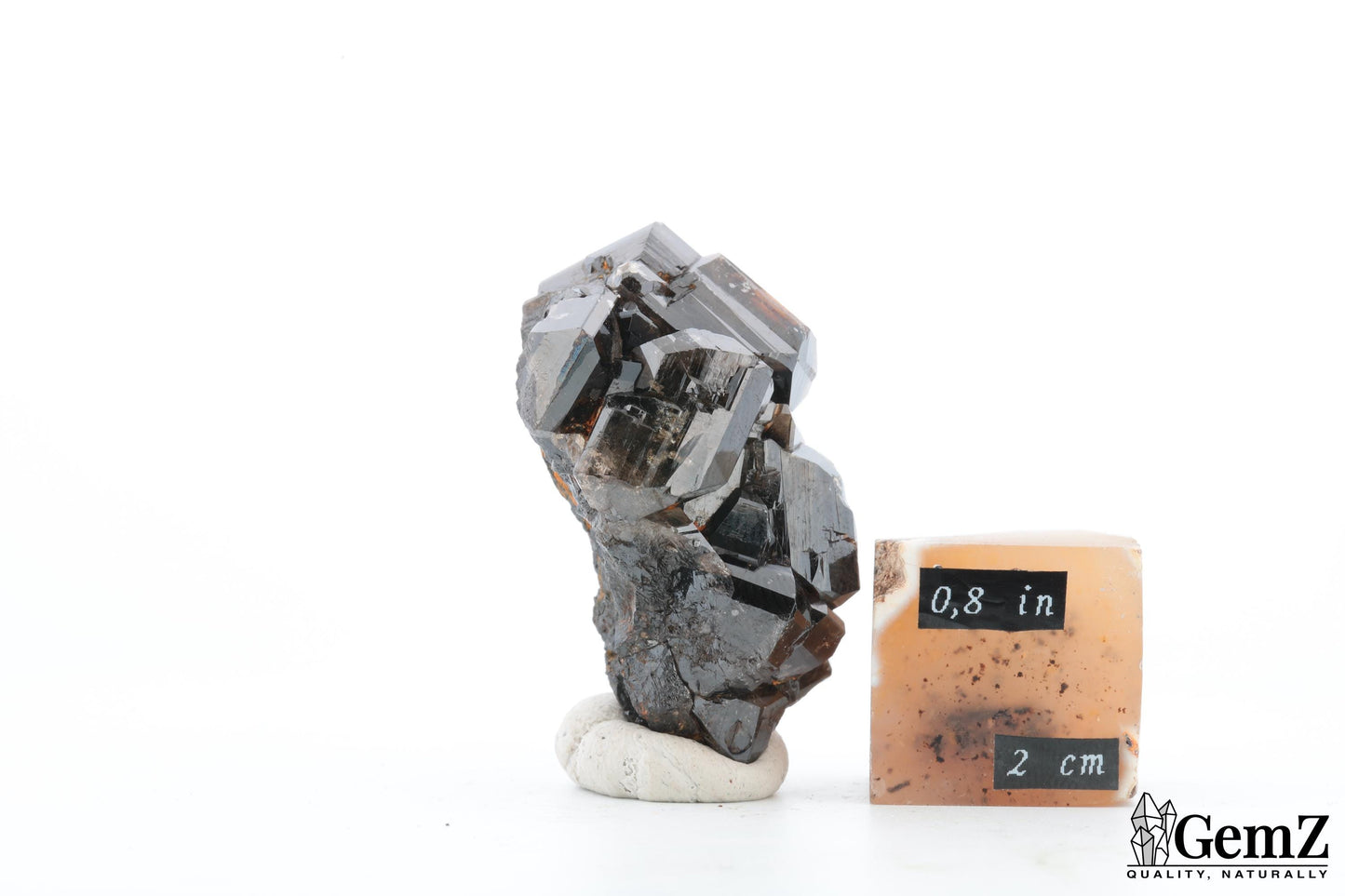 Rare Cassitérite cristallisée exceptionnelle – 52g