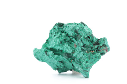 Malachite Fibreuse du Congo – Spécimen Brut Naturel de 83g